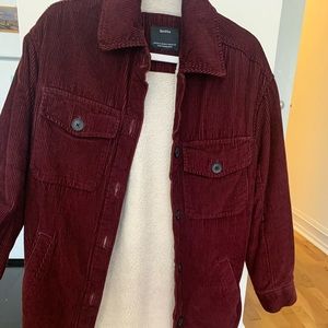 Bershka fleeced corduroy